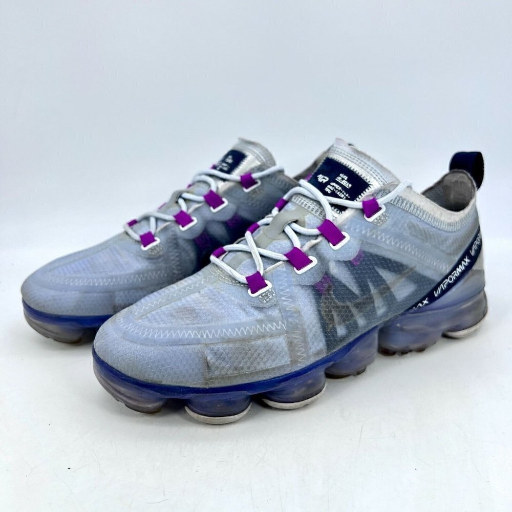 Nike Air Vapormax 2019 Grey Running Trainers Women Shoes AR6632-023 Size 7.5